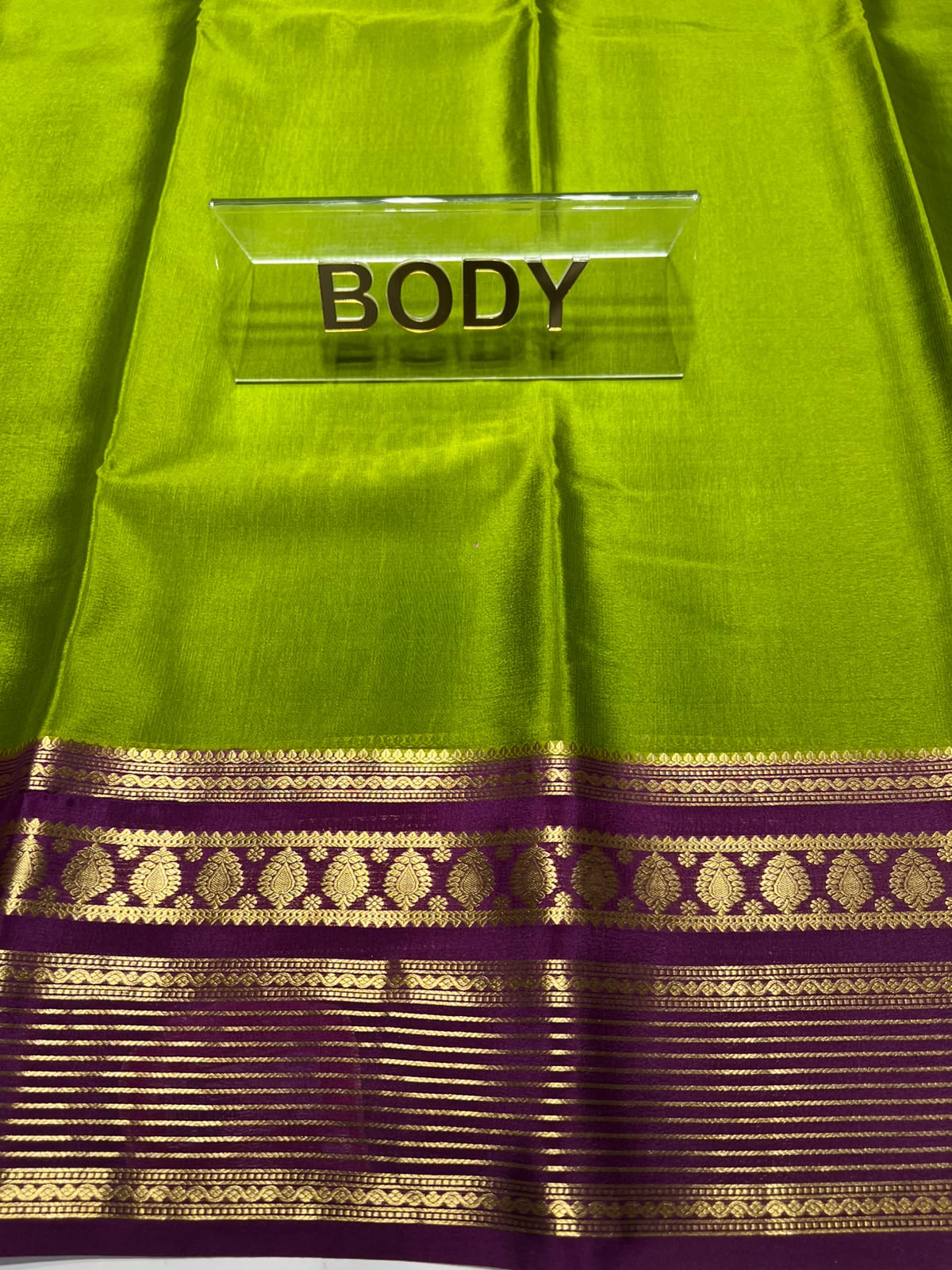 Pure Mysore Silk Saree ( 60 Grams )