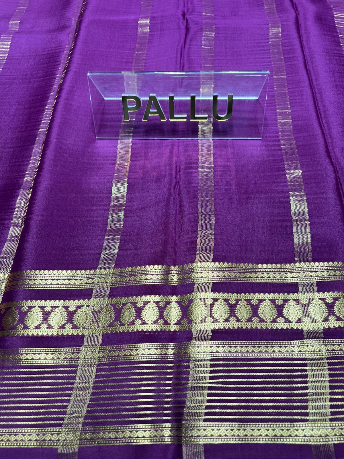 Pure Mysore Silk Saree ( 60 Grams )