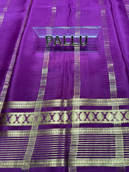 Pure Mysore Silk Saree ( 60 Grams )