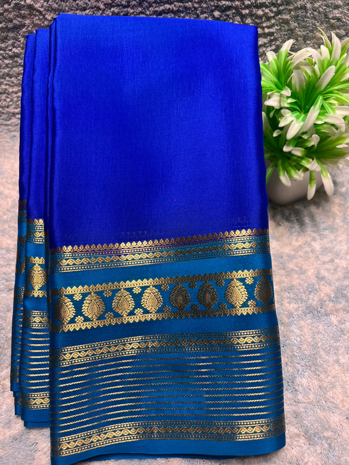 Pure Mysore Silk Saree ( 60 Grams )