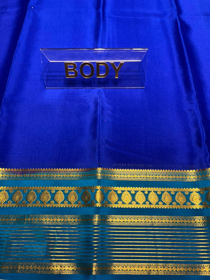 Pure Mysore Silk Saree ( 60 Grams )