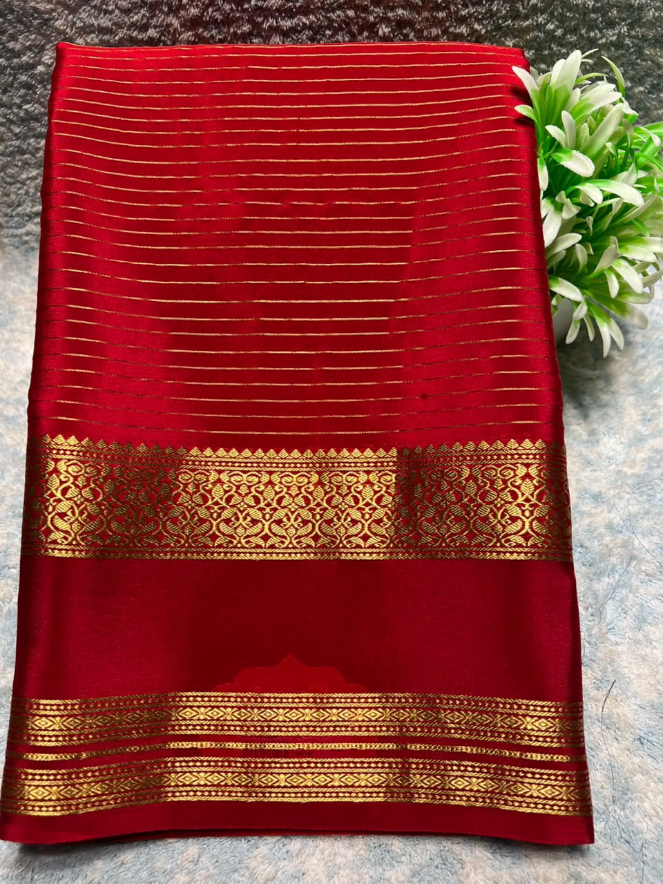 Pure Mysore Silk Saree.