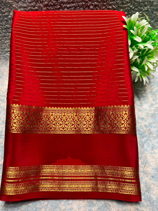 Pure Mysore Silk Saree.
