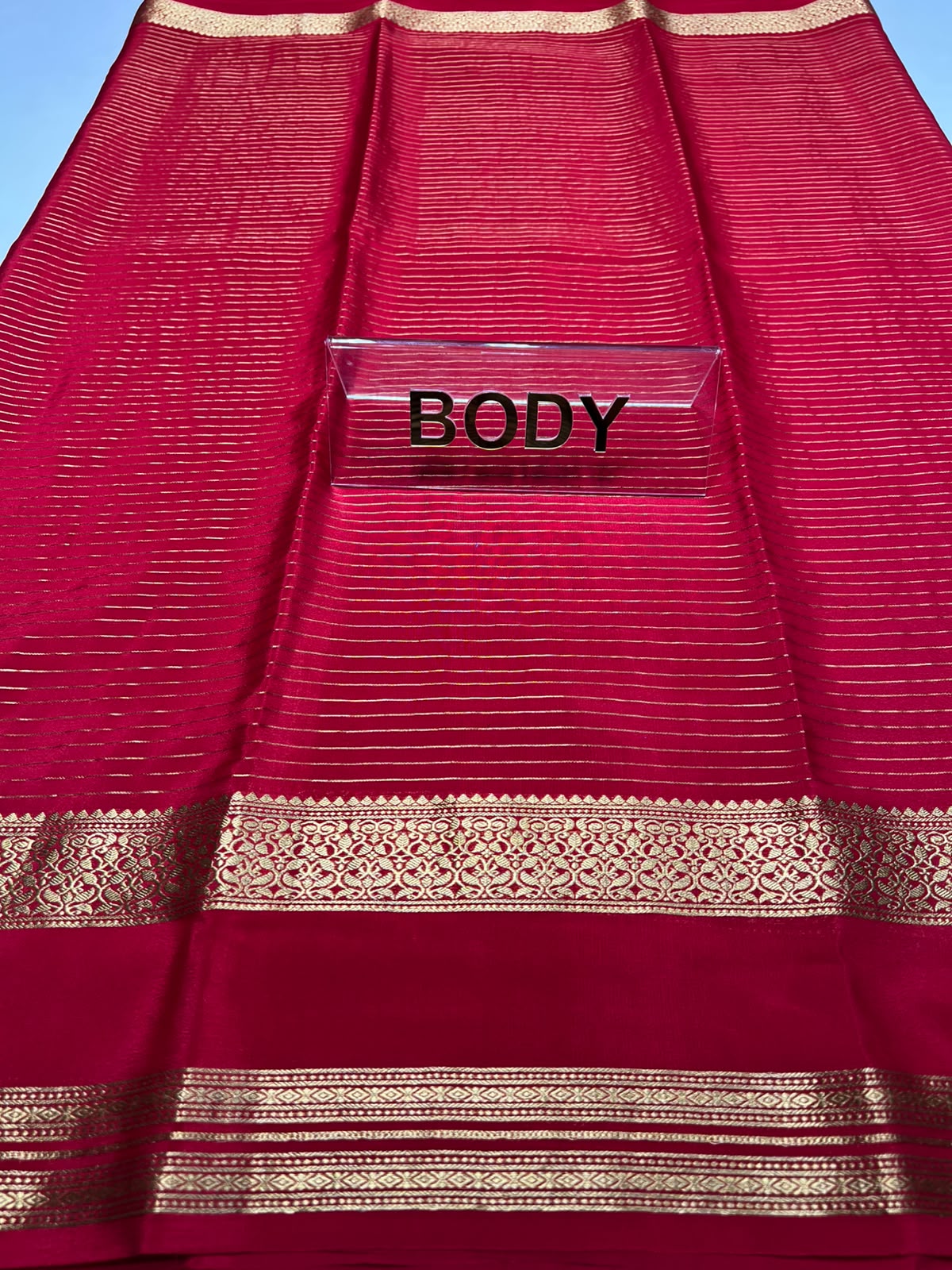 Pure Mysore Silk Saree.