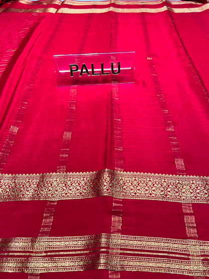 Pure Mysore Silk Saree.