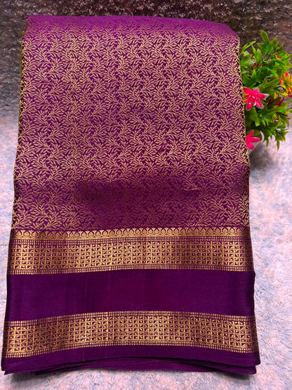Pure Mysore Silk Saree.