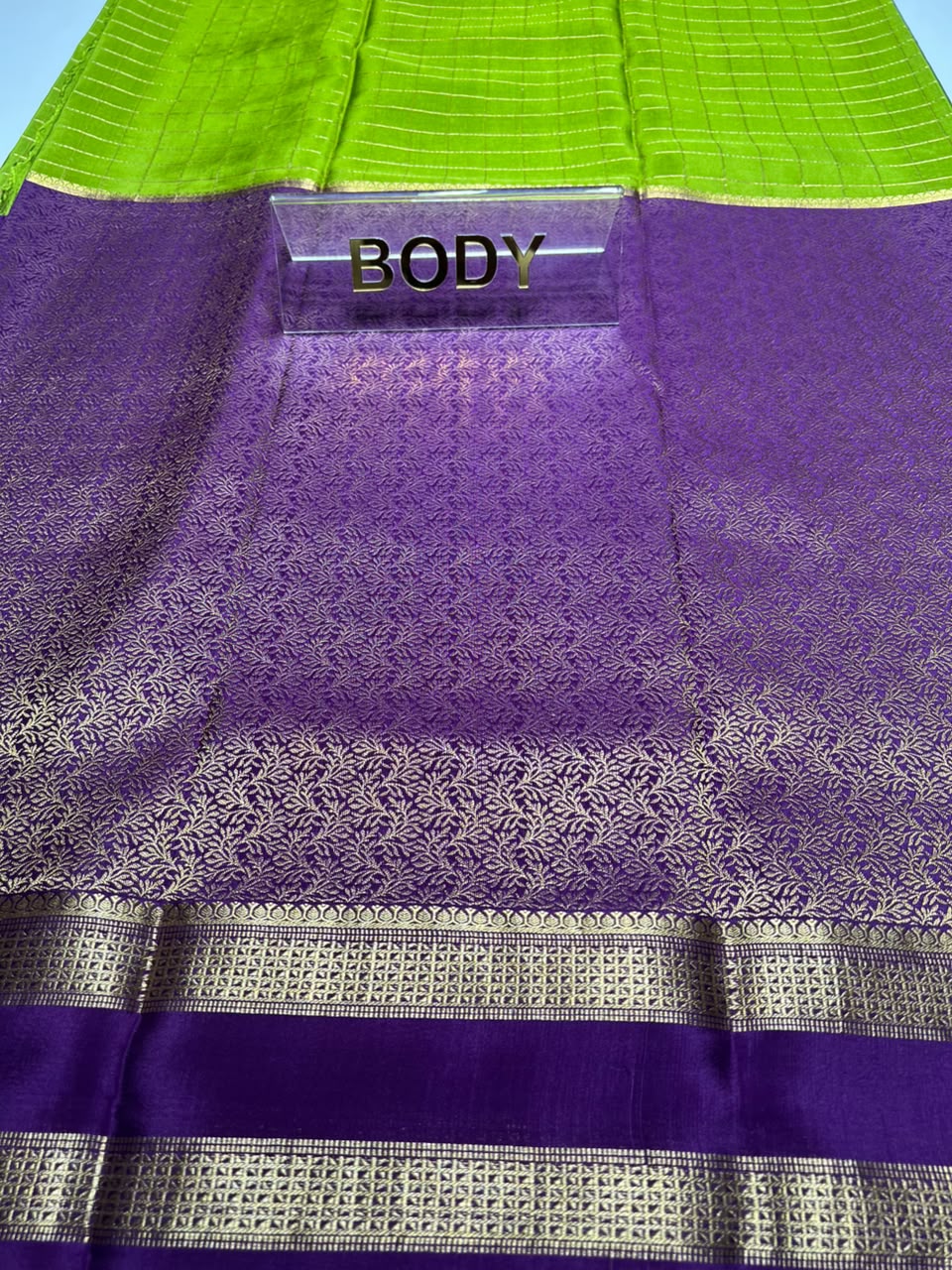 Pure Mysore Silk Saree.