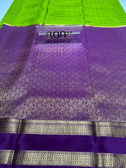 Pure Mysore Silk Saree.