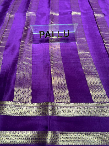 Pure Mysore Silk Saree.