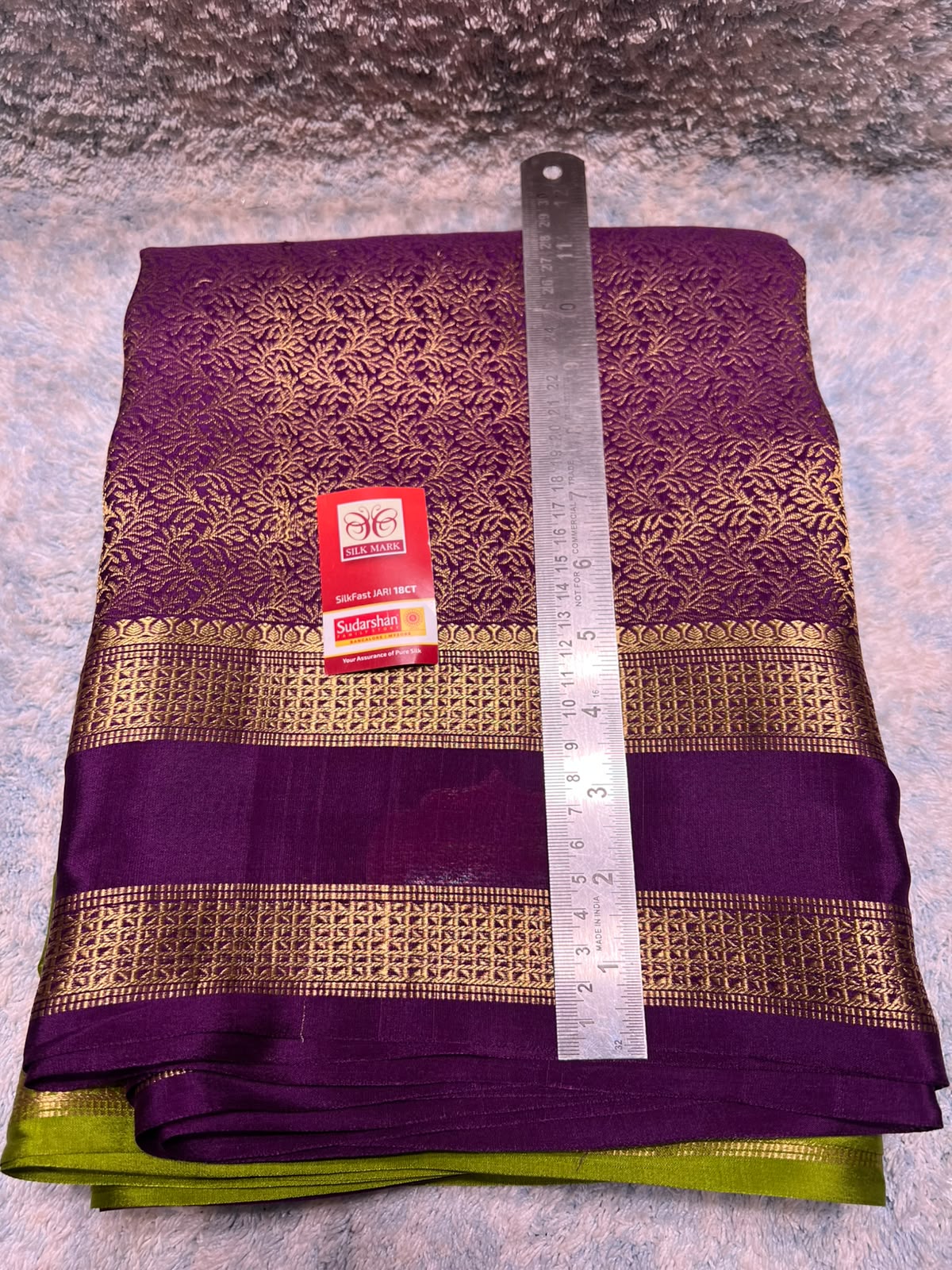 Pure Mysore Silk Saree.