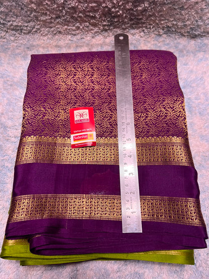 Pure Mysore Silk Saree.