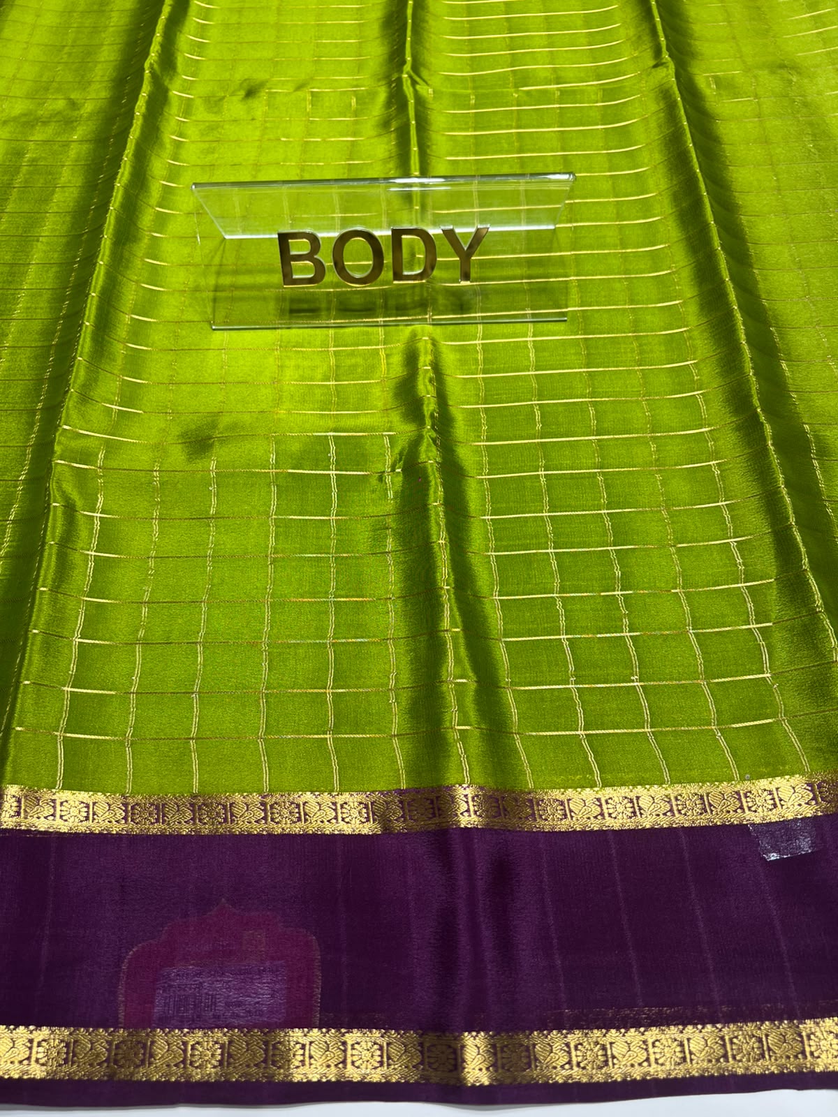 Pure Mysore Silk Saree ( 60 Grams )