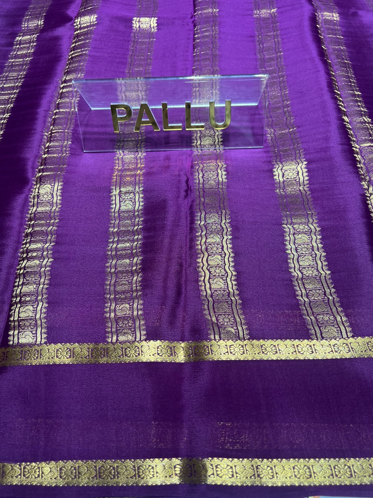 Pure Mysore Silk Saree ( 60 Grams )