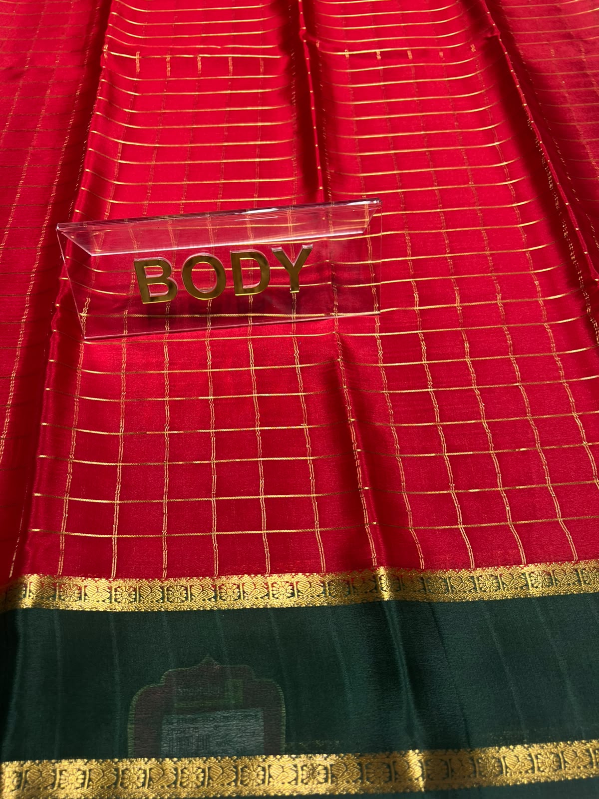 Pure Mysore Silk Saree ( 60 Grams )