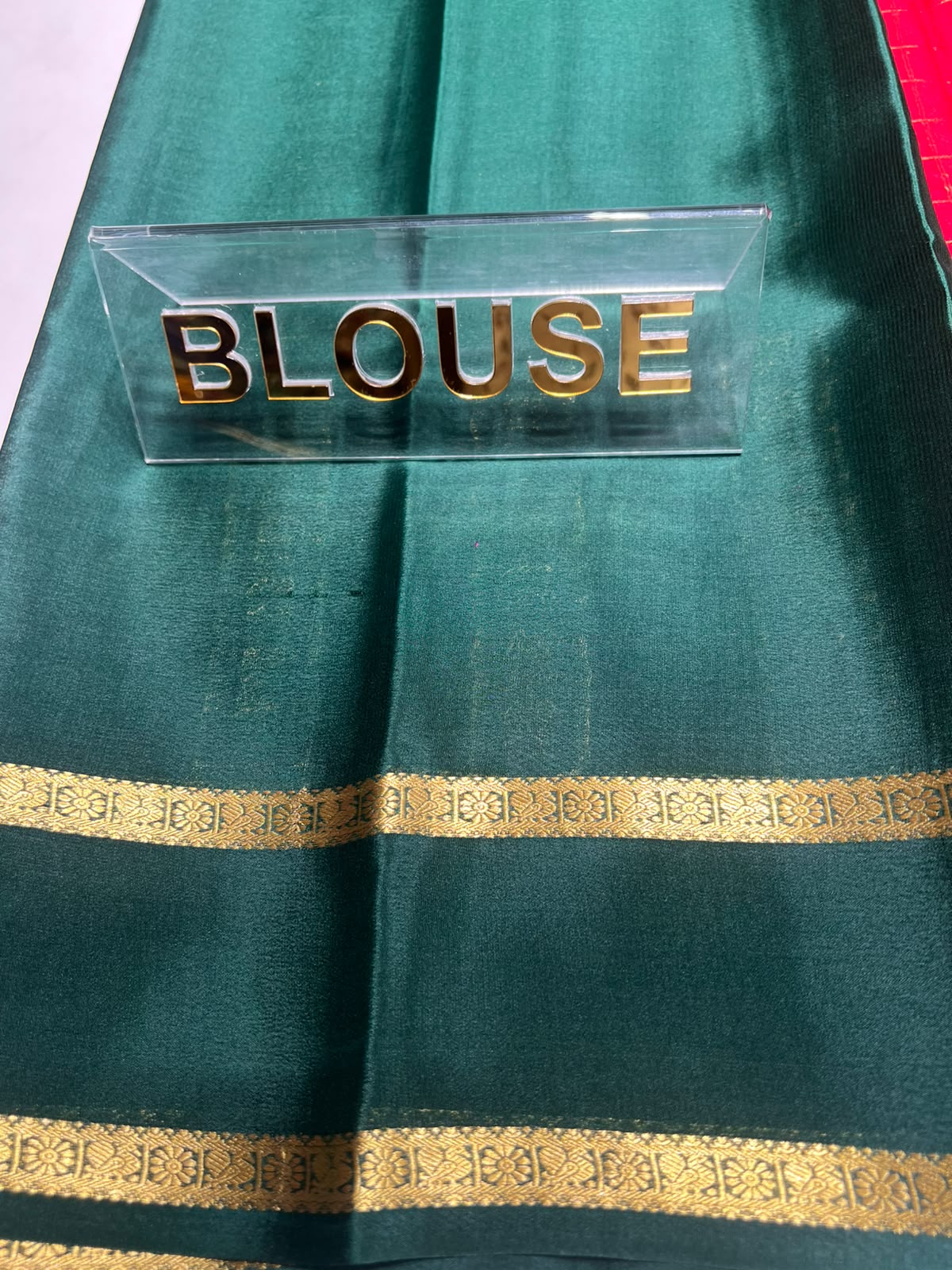 Pure Mysore Silk Saree ( 60 Grams )