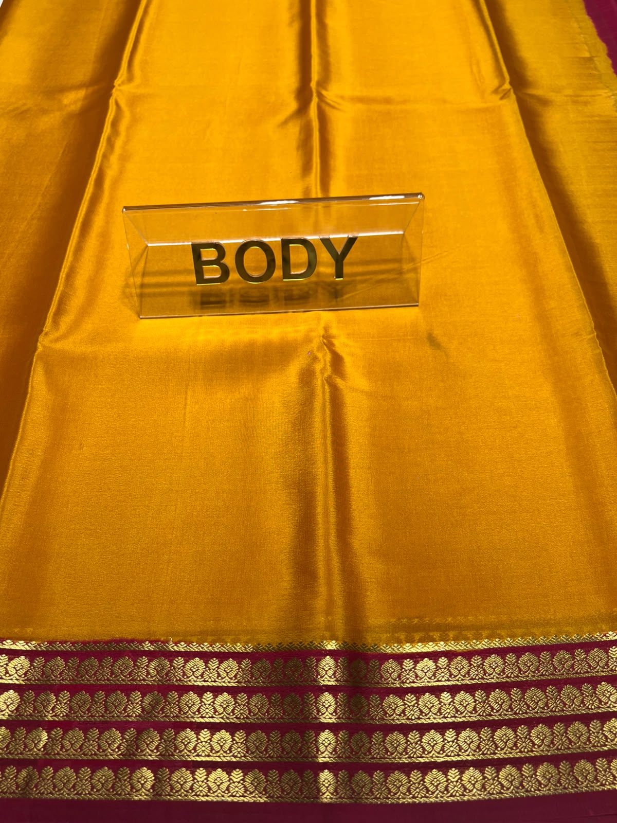 Pure Mysore Silk Saree ( 60 Grams )