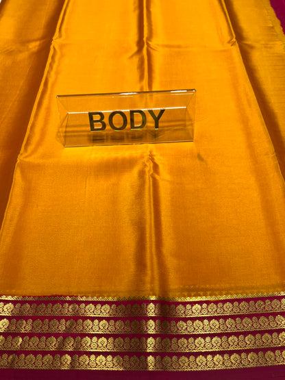 Pure Mysore Silk Saree ( 60 Grams )
