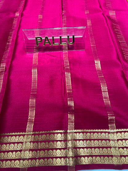 Pure Mysore Silk Saree ( 60 Grams )