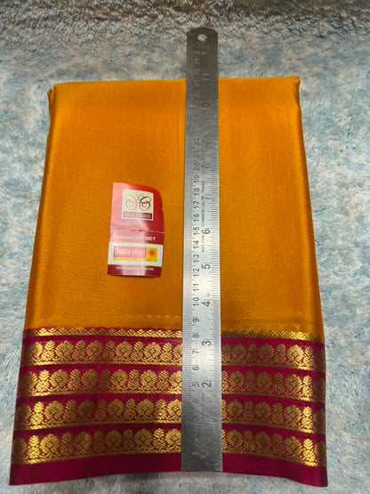 Pure Mysore Silk Saree ( 60 Grams )