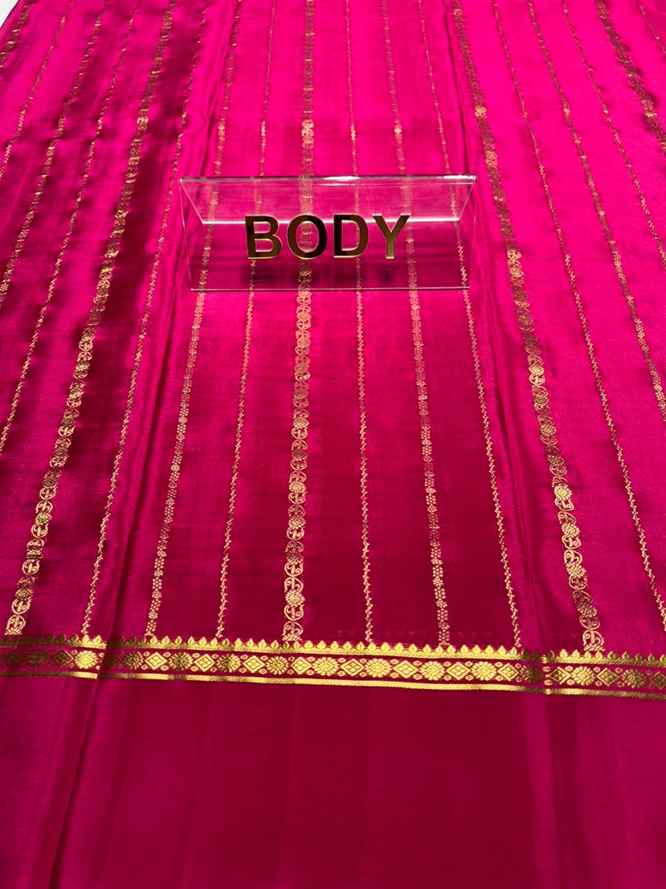Pure Mysore Silk Saree.