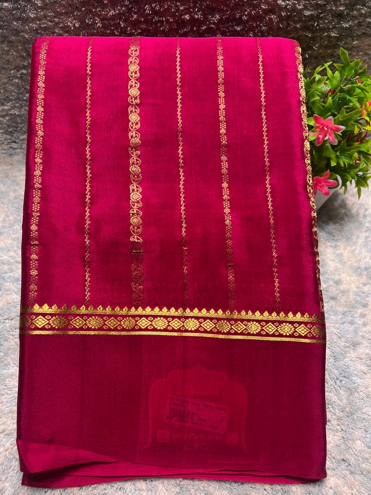 Pure Mysore Silk Saree.