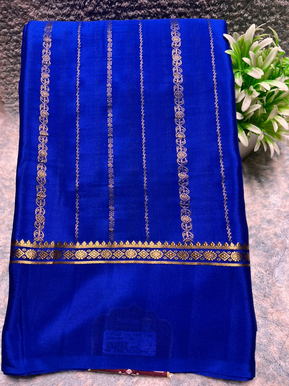 Pure Mysore Silk Saree.