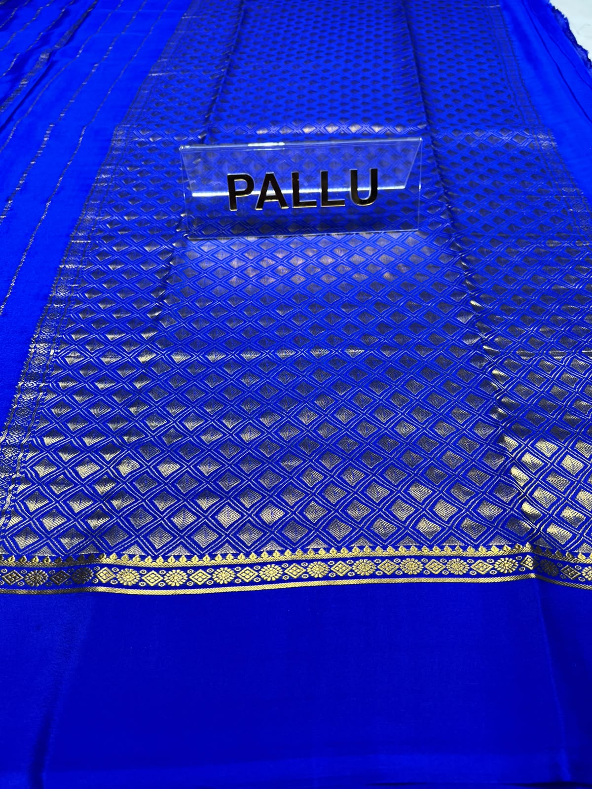 Pure Mysore Silk Saree.