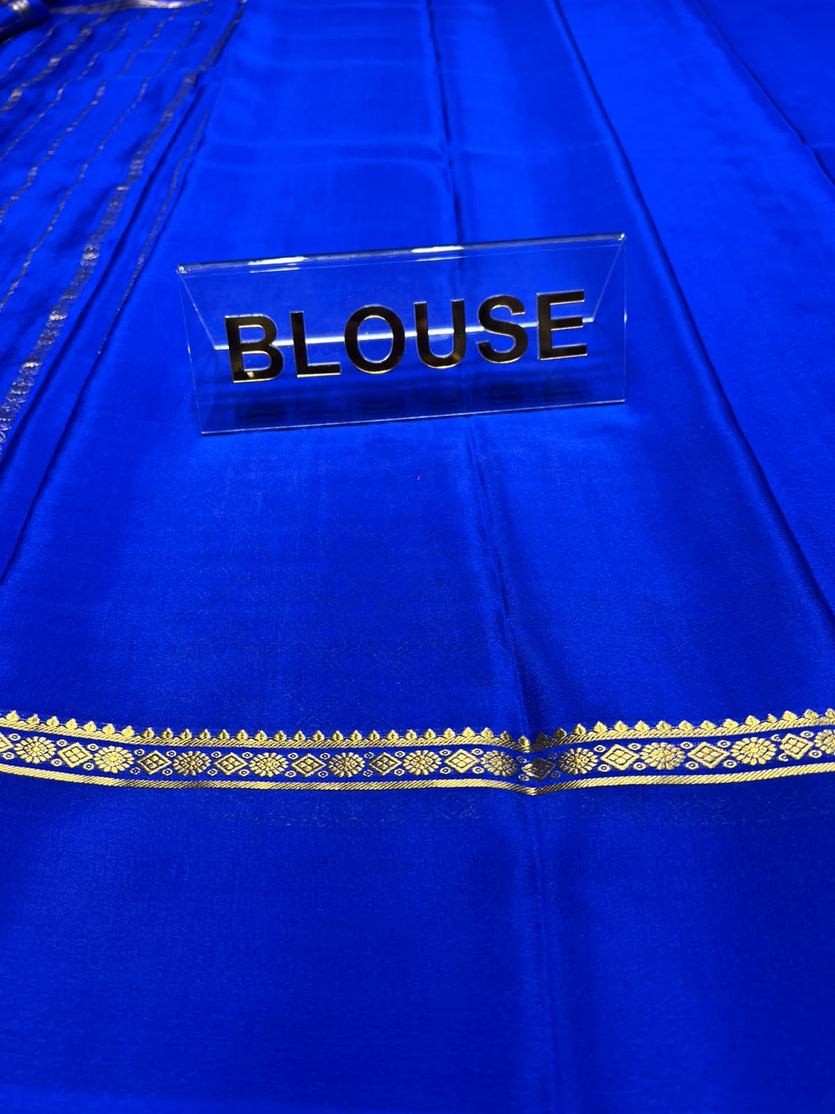 Pure Mysore Silk Saree.