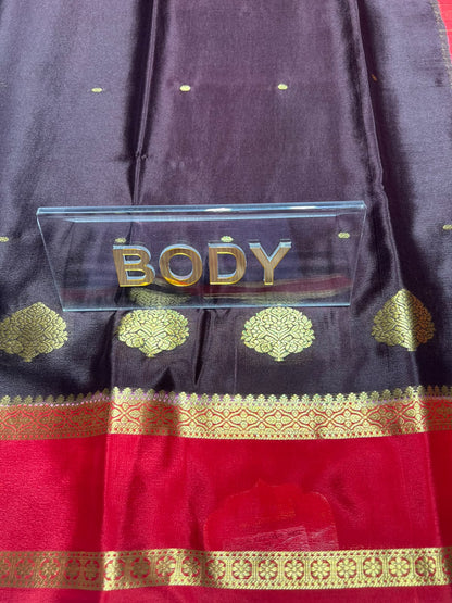 Pure Mysore Silk Saree ( 60 Grams )