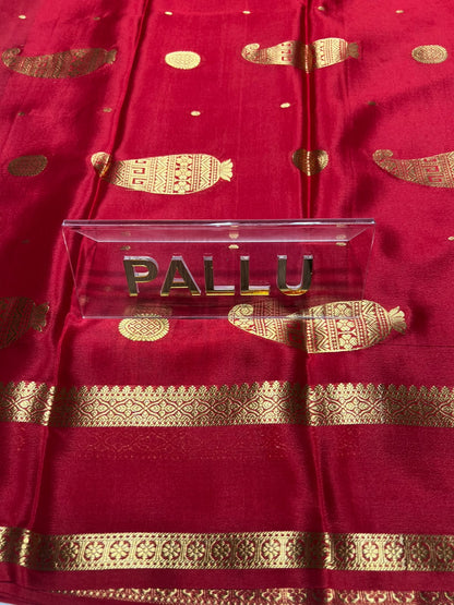 Pure Mysore Silk Saree ( 60 Grams )