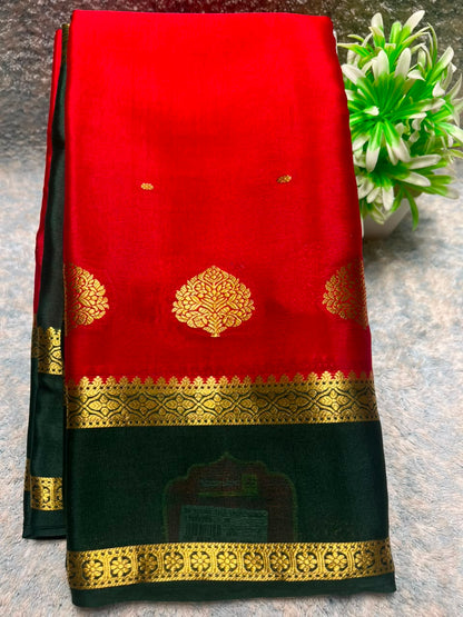 Pure Mysore Silk Saree ( 60 Grams )