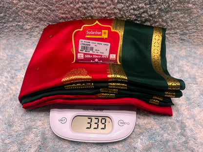 Pure Mysore Silk Saree ( 60 Grams )