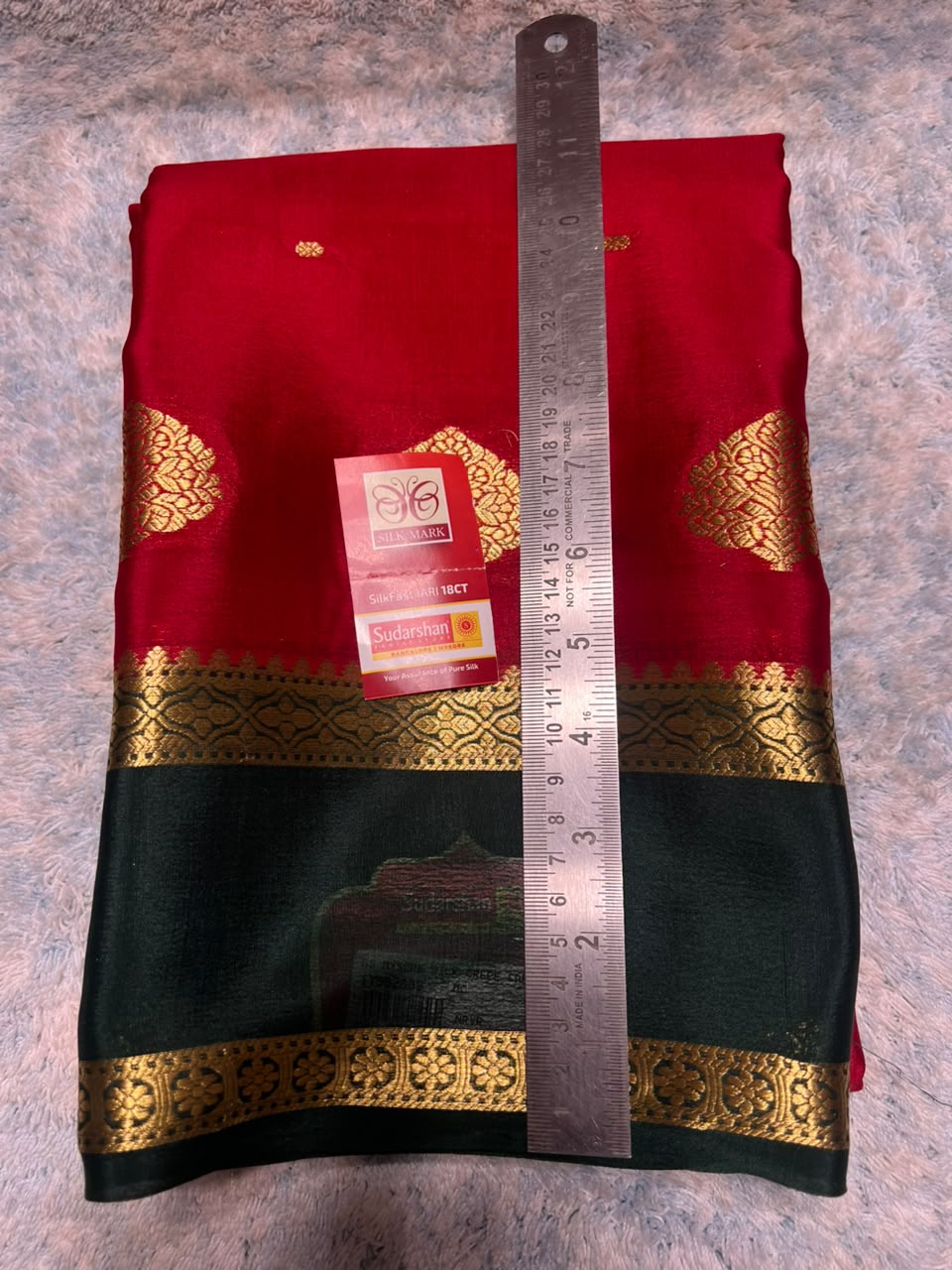 Pure Mysore Silk Saree ( 60 Grams )