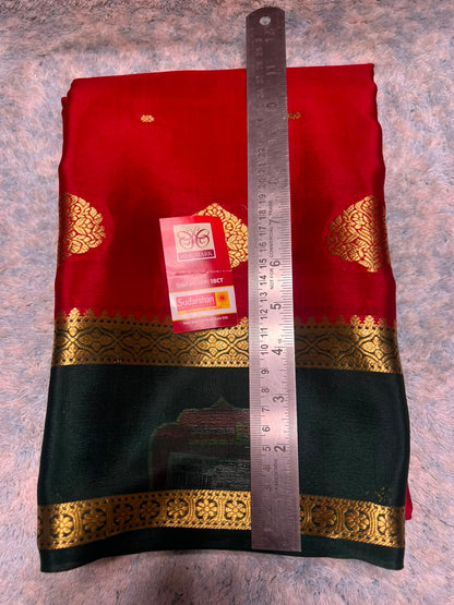 Pure Mysore Silk Saree ( 60 Grams )