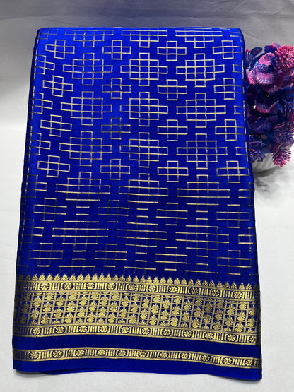 Pure Mysore Silk Saree.