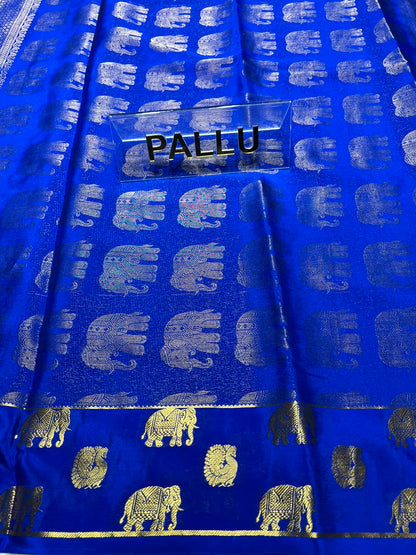 Pure Mysore Silk Saree.