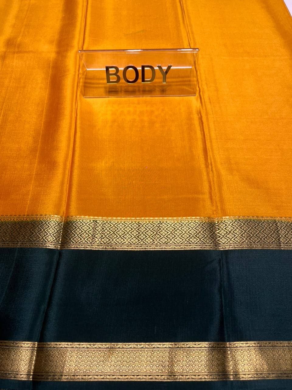 Pure Mysore Silk Saree.