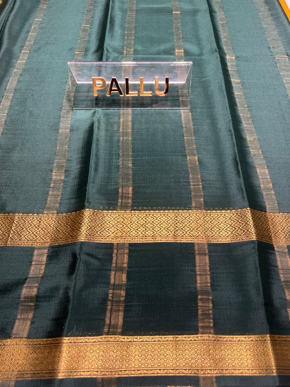 Pure Mysore Silk Saree.