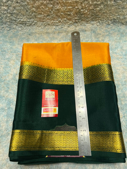 Pure Mysore Silk Saree.