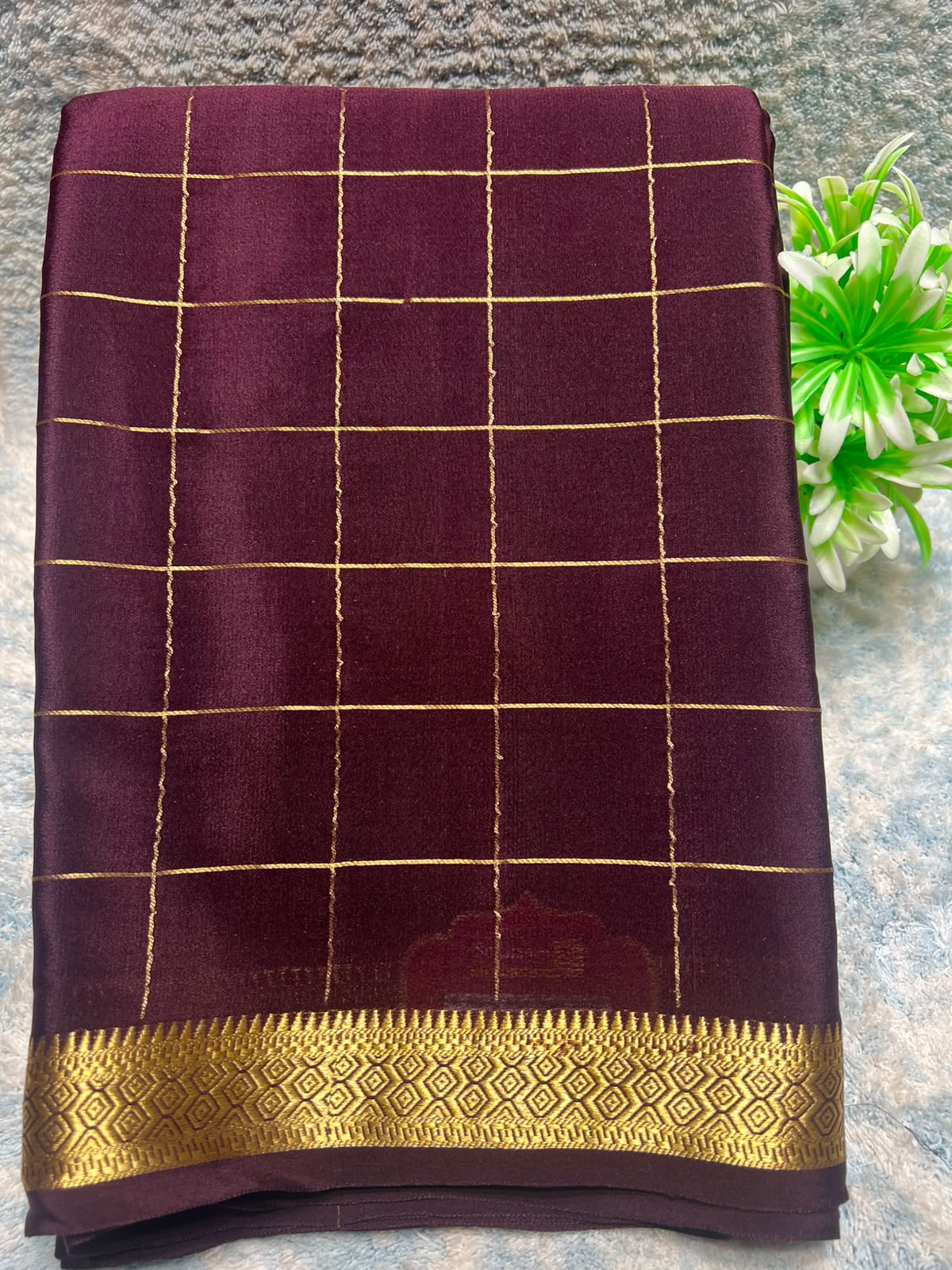 Pure Mysore Silk Saree.