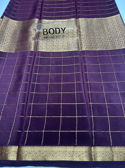 Pure Mysore Silk Saree.