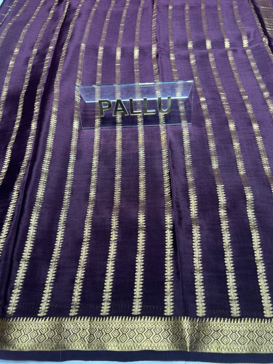 Pure Mysore Silk Saree.
