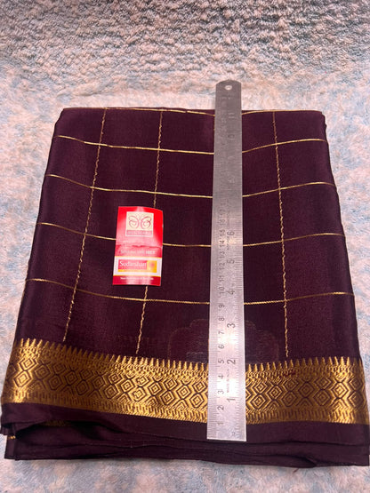 Pure Mysore Silk Saree.