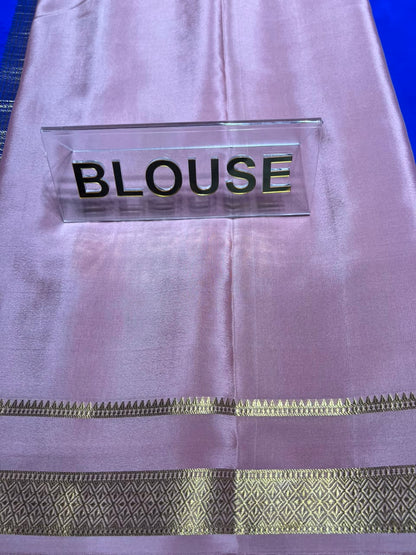 Pure Mysore Silk Saree.