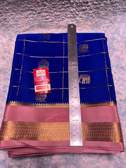 Pure Mysore Silk Saree.