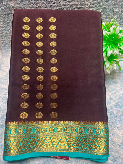 Pure Mysore Silk Saree.
