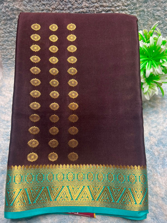 Pure Mysore Silk Saree.
