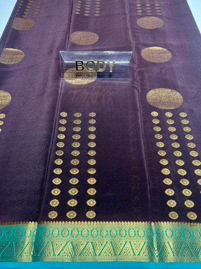 Pure Mysore Silk Saree.