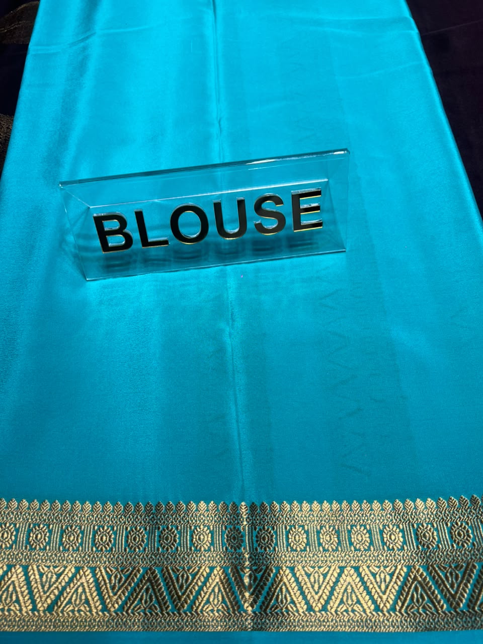 Pure Mysore Silk Saree.