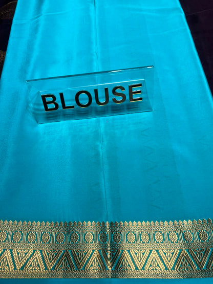 Pure Mysore Silk Saree.